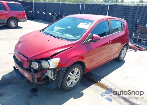2013 Chevrolet Sonic Lt Auto from USA, damaged, VIN 1G1JC6SB9D4167686